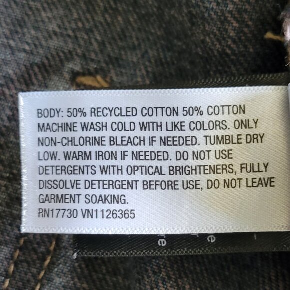 Universal Thread 90s Baggy Short Denim Jean Cut Off Button Fly Shorts Sz 4 - Picture 9 of 10